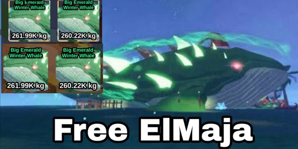 Big Emerald Winter Whale