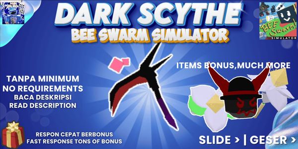 Joki Dark Scythe | Bee Swarm Simulator