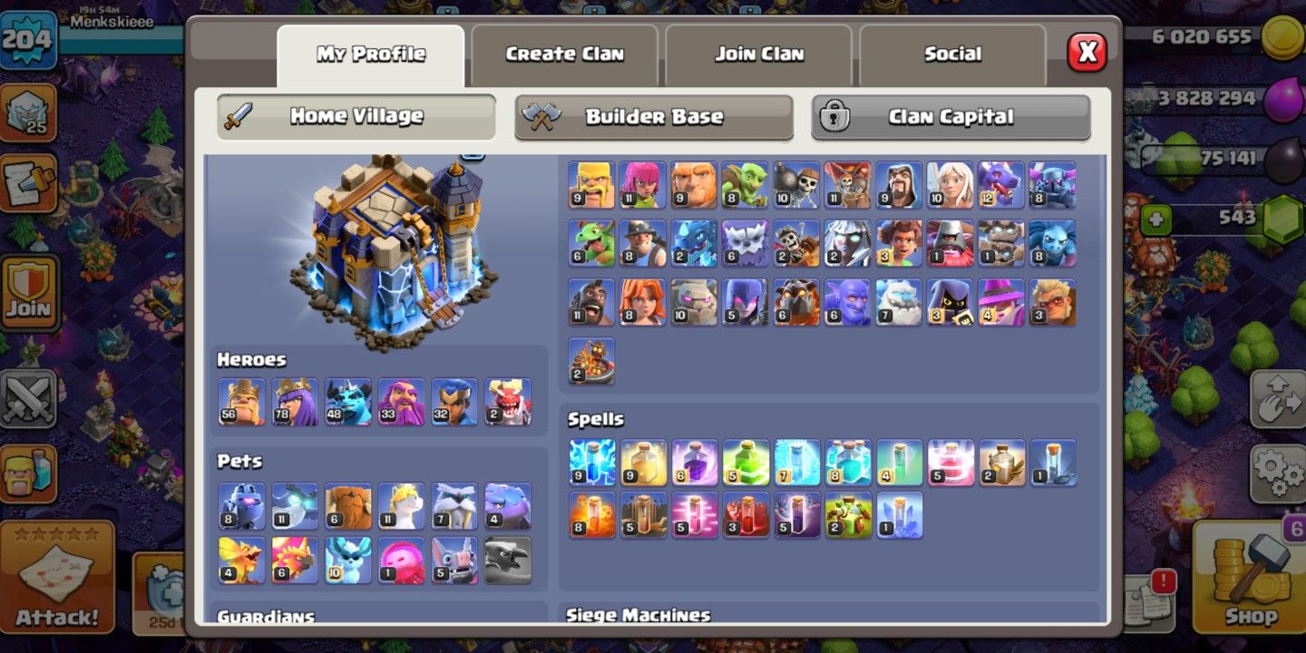 SCENERY COSMIC | MAX DEFF & WALL | TH18 SEMI MAX | EXP 204 | Menkskieee | HERO 56 78 48 33 32 2 | GEMS 559 | CN 500 2