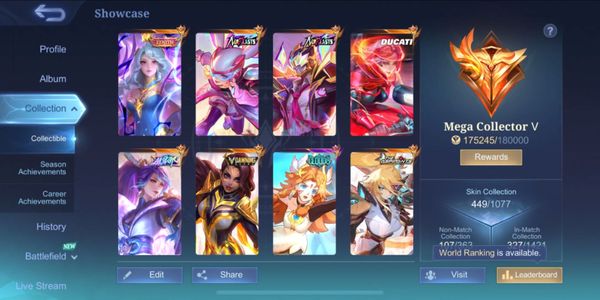 Skin 449 / 3 Legend 4 Collector / Neobeasts, Zenith, Dawning, Ducati, Aspirant #MS003
