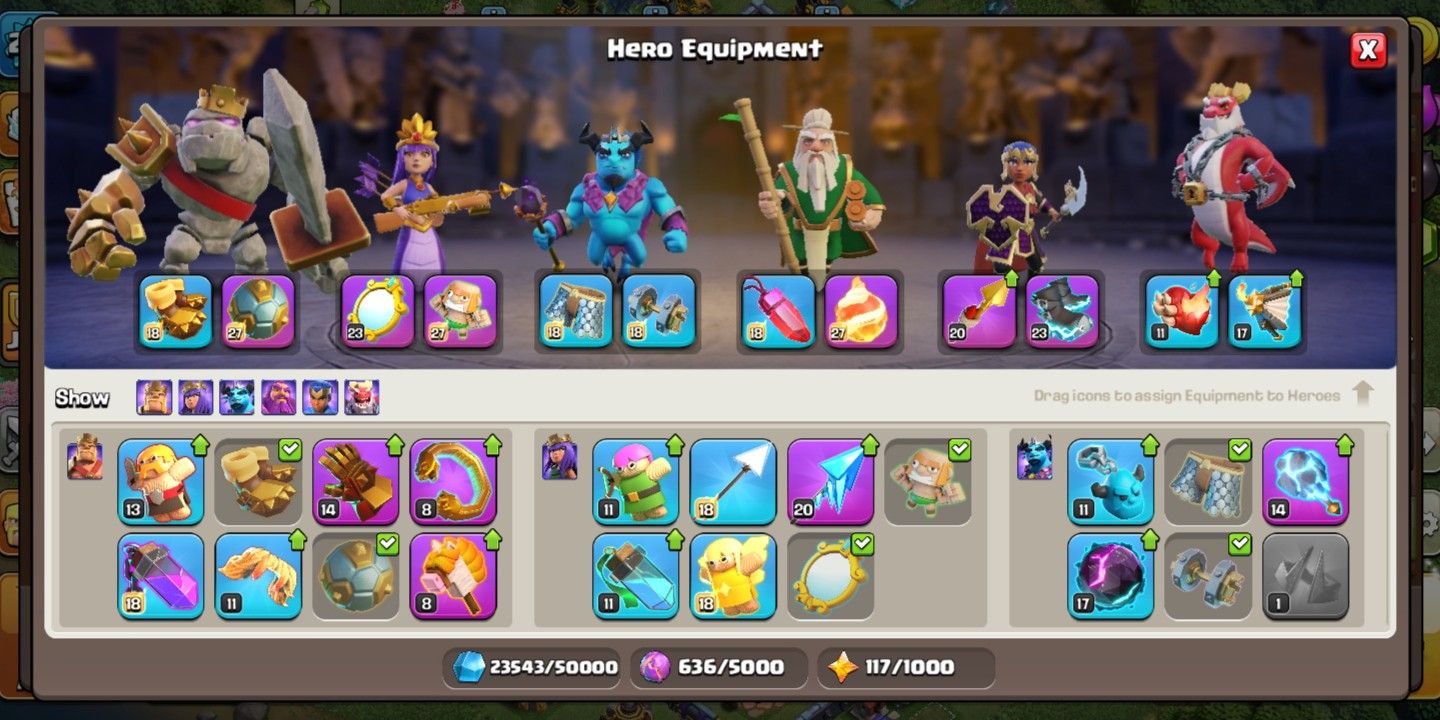 MAX HEROES & DEFF | TH17 SEMI MAX | EXP 219 | Firman Rapper | HERO 100 96 60 71 49 3 | GEMS 2927 | CN 500 3