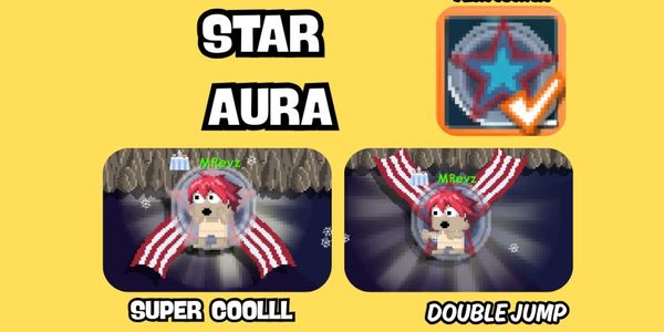 STAR AURA (Double Jump + Light Source)
