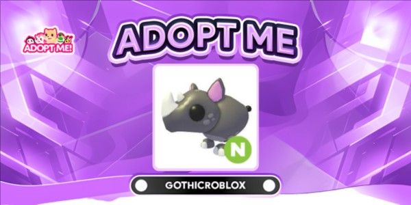 Black Rhino N | gothicroblox