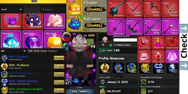 Akun Berobux V4 Angel-Shark (Permanent Kitsune)