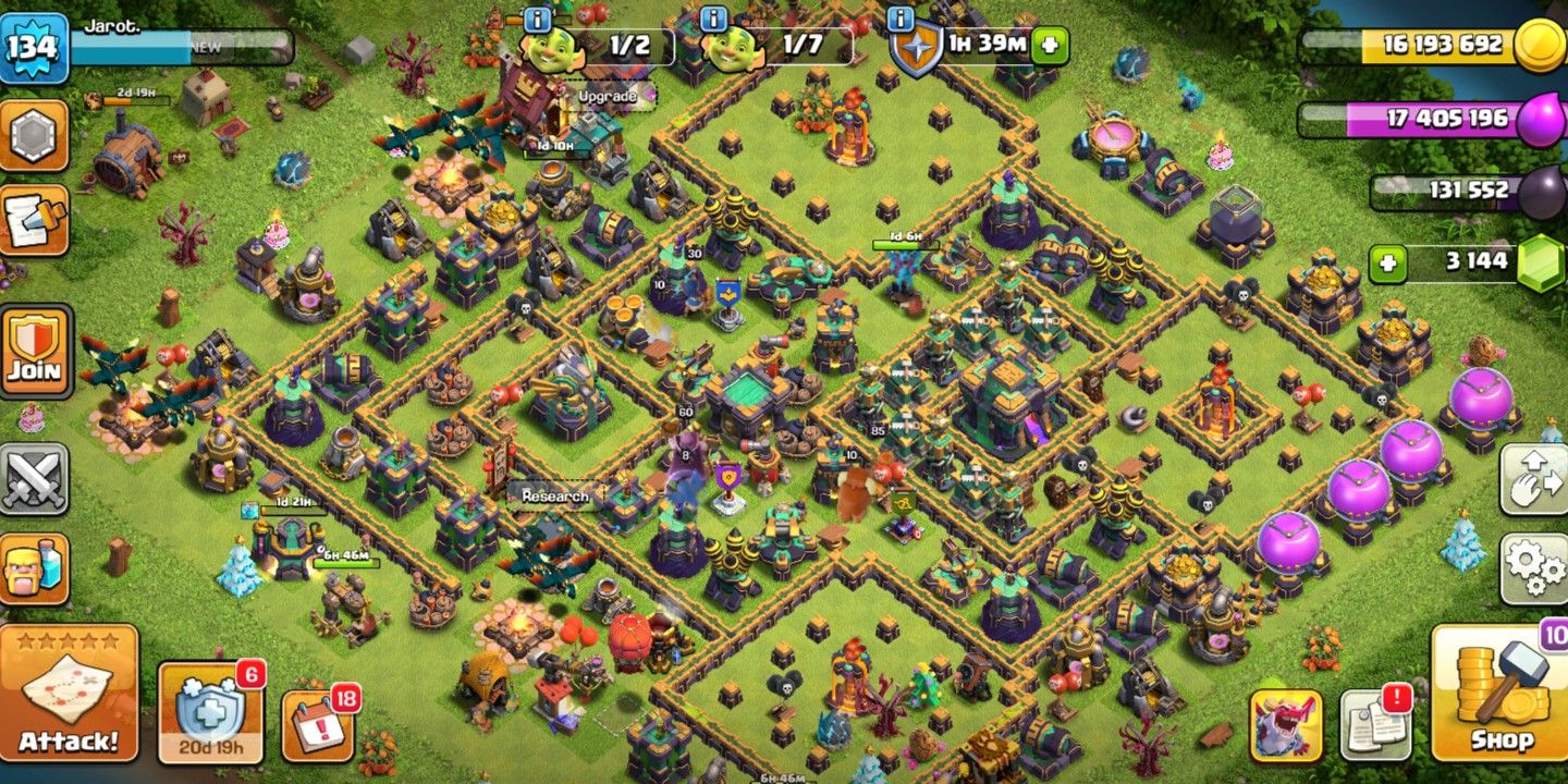 TH14 ALMOST MAX | EXP 134 | Jarot | HERO 68 85 52 60 30 | GEMS 3144 | CN FREE