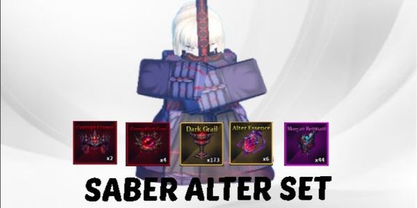 Saber Alter Set (Sailor Piece)