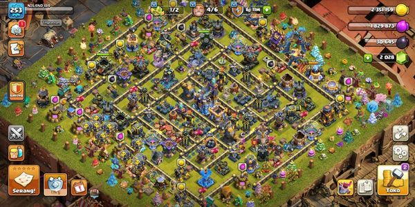 TH 18 MAX ~ GEAR HERO ALL COMPLETE (3 max) ~VERY GOOD DEFENSE AND GOOD TROOPS ~SUITABLE FOR WAR