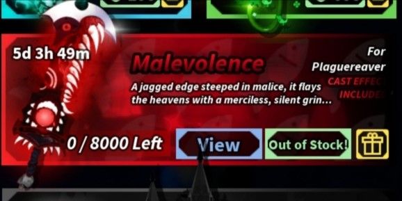 Malevolence | Skin | Fisch