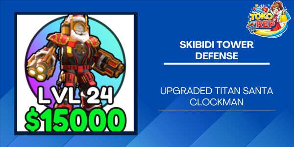 Upgraded Titan Santa Clockman