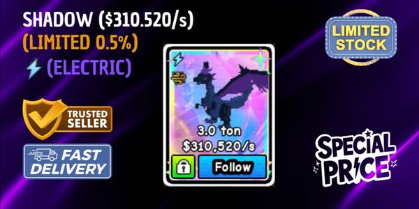 ELECTRIC SHADOW ($310.520/s) - PET LIMITED SEASON PASS (CHANCE TO GET ONLY 0.5%) | BUILD A ZOO