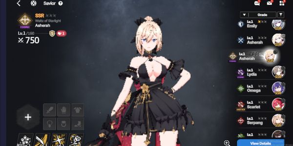 Star Savior Starter Ashe Waltz, Emily Dupe + 6 SSR [ASIA]