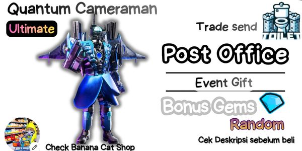 Quantum Cameraman | Bonus Gems | Banana Cat Shop