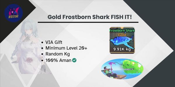 Gold Frostborn Shark