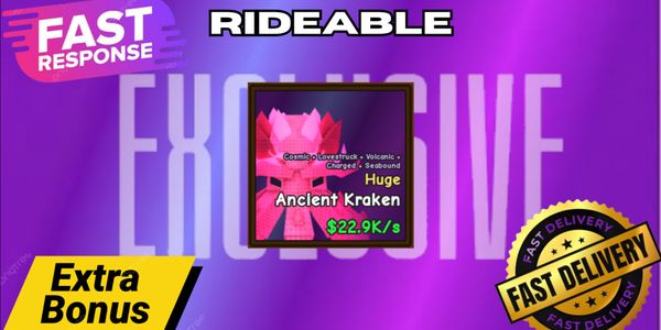 Huge Ancient Kraken Flyable and Rideable