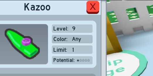Bee Swarm Simulator - Kazoo (5 CP) Beequip