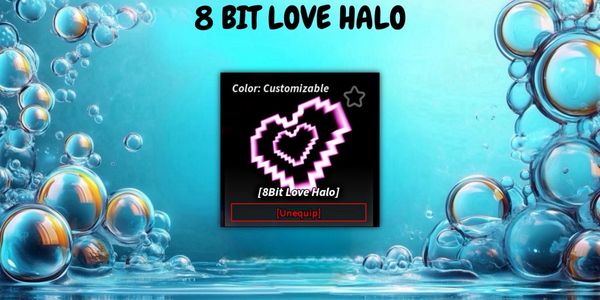 8Bit Love Halo Lantern