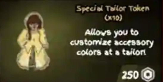Special Tailor Token (x10)