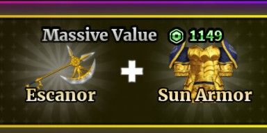 RIESIGER WERT (ESCANOR + SONNENRÜSTUNG) | Sailor Piece