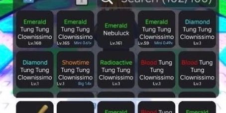 Infinity Tung Tung Clownissime Random Mutation | Escape Tsunami For Brainrots