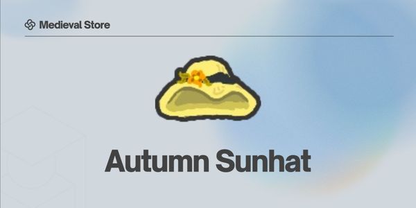 Autumn Sunhat