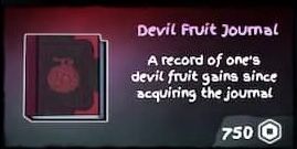 Devil Fruit Journal