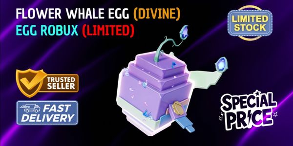 FLOWER WHALE EGG | BUILD A ZOO