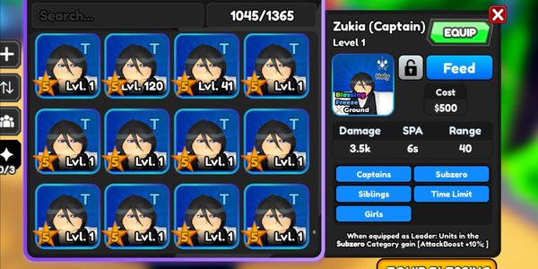 Zukia (Captain) -ASTD