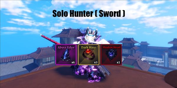 Sailor Piece - Solo Hunter/Jinwoo Sword
