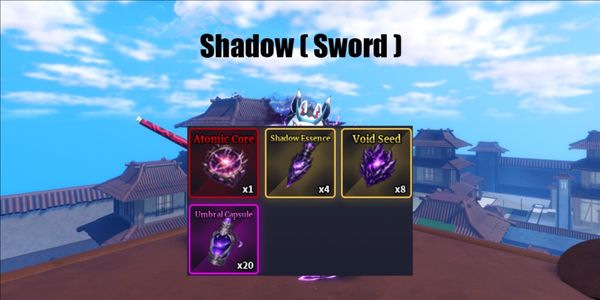 Sailor Piece - Shadow Sword
