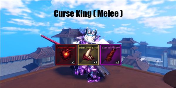 Sailor Piece - Curse King/Sukuna V1 Set