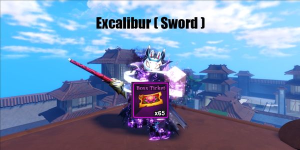 Sailor Piece - Excalibur/Saber Sword