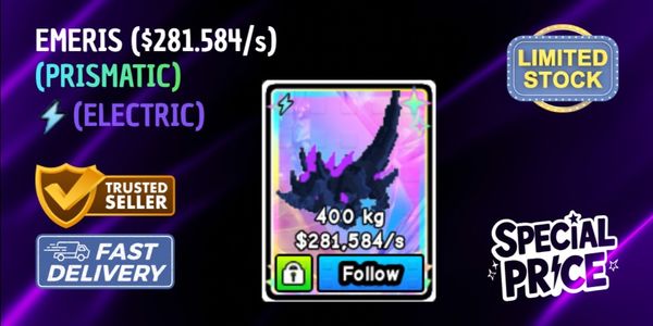 ELECTRIC EMERIS ($281.584/s) | BUILD A ZOO