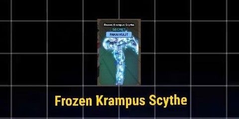 Frozen Krampus Scythe