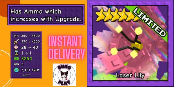 Laser Lily - Garden Tower Defense