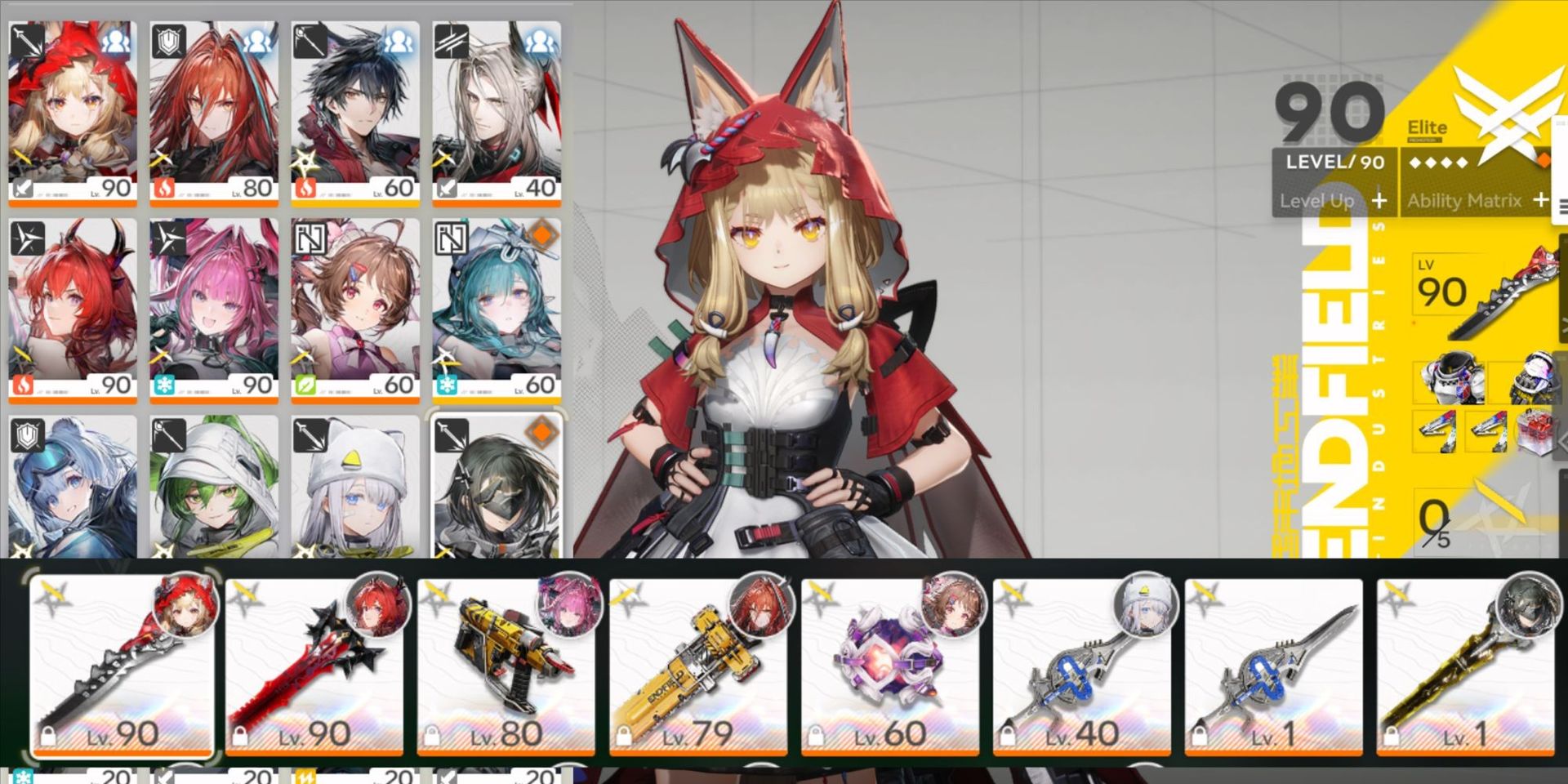 Beli Akun End Game Lv54 | 7 SSR Premium Rosie + SIgn , Yvonne T1 ...