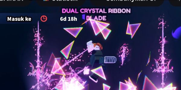 Dual Crystal Ribbon Blade Set