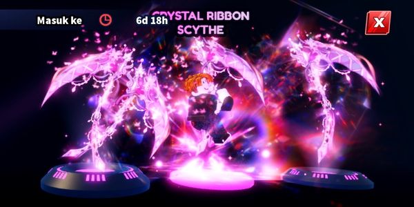 Crystal Ribbon Scythe set