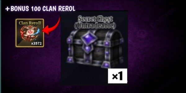 Secret Chest (Bonus 100 CLAN REROL)