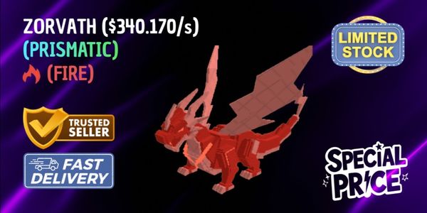 FIRE ZORVATH ($340.170/s) | BUILD A ZOO
