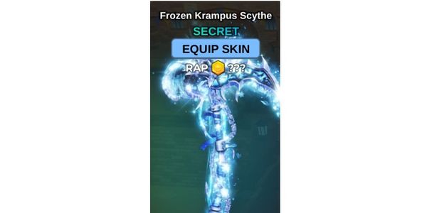 Skin Rod Frozen Krampus Scythe