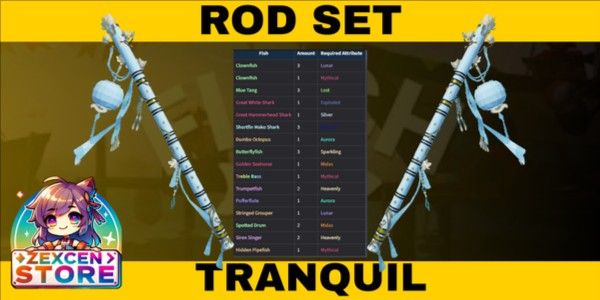 Tranquil Rod Set