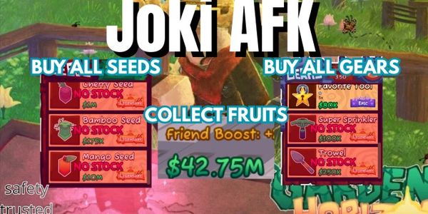 JOKI AFK 1 HEURE/HOUR - Garden Horizons