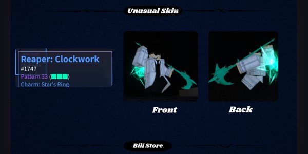 Unusual Reaper: Clockwork P33 Star's Ring (Reaper Skin) - A Universal Time (AUT)