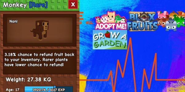 Titan Monkey 111.35KG IF LV100 - Grow A Garden