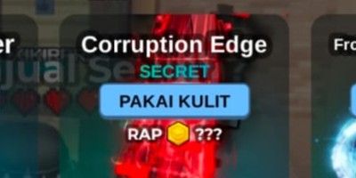 Limited Item (Rod Skin) 1! Corruption Edge Skin