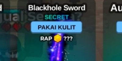 Limited Item (Rod Skin) 1! Blackhole sword skin
