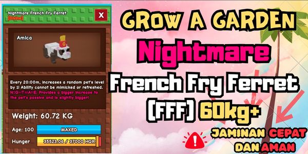 Nightmare French Fry Ferret 60kg | Nightmare FFF 60kg | FFF 20 Min