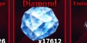 1000x Diamond, 1500 Adamantite, 7500 Mythril, 10000 Obsidian, 30000 Iron, 50000 Wood
