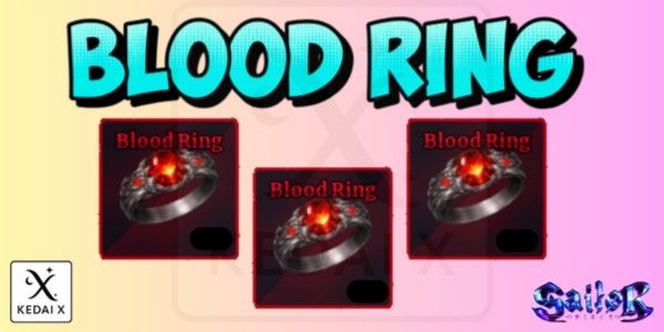 BLOOD RING | ASCEND MATERIAL | SAILOR PIECE