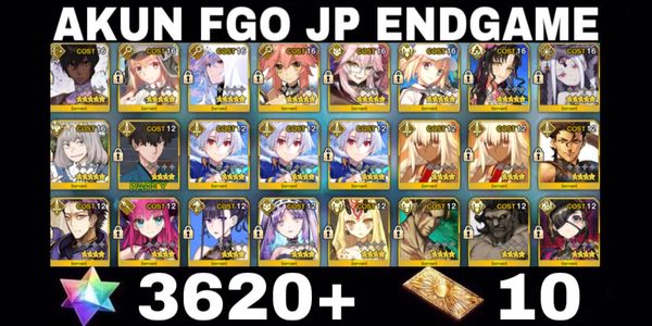 JP FGO Account Triple Summer + Triple Support + Free SSR